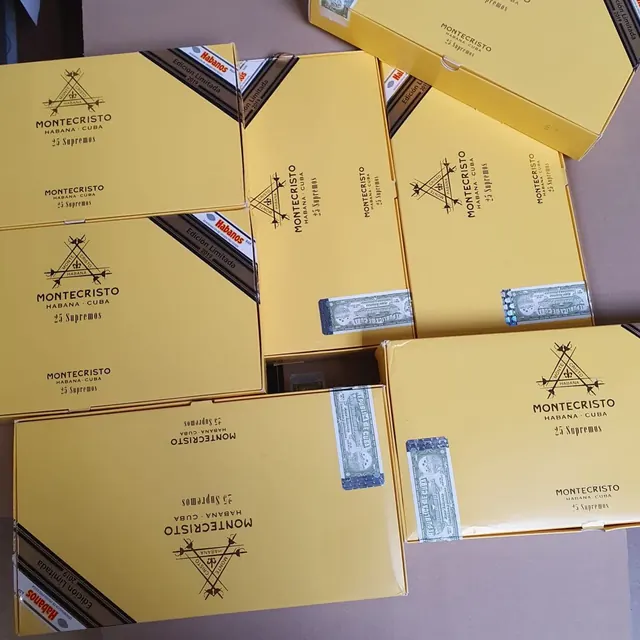 Boxes of Montecristo