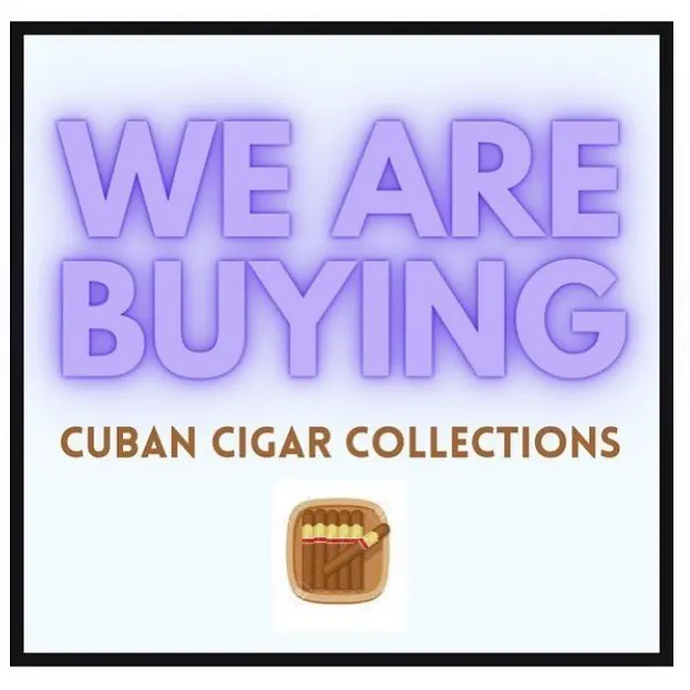 We are buying Cuban cigar collections