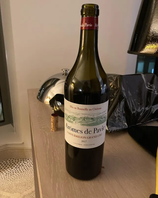 A rare bottle of wine