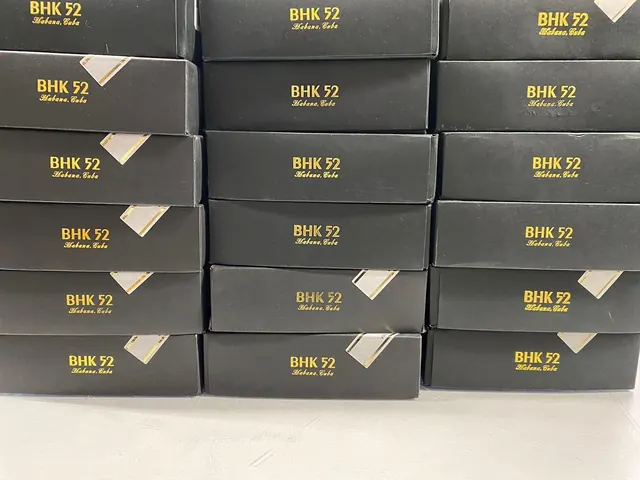 18 boxes of Cohiba Behike 52