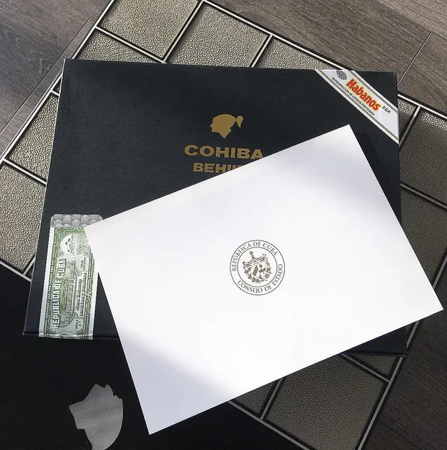Cohiba Behike 56, a diplomatic gift